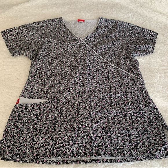 Dickies Ladies Scrubs Top - Picture 1 of 5